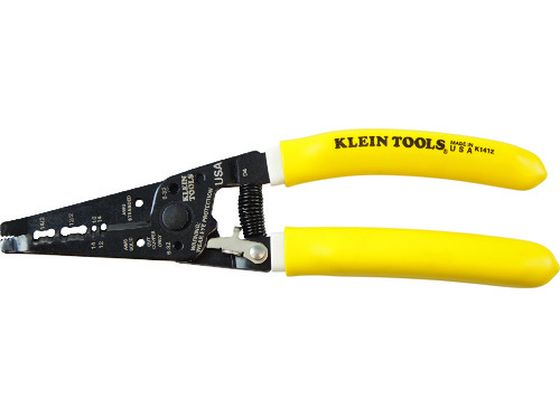 【お取り寄せ】KLEIN ワイヤーストリッパー 200mm K1412 ワイヤストリッパー 空調 電設資材 作業用品 工具