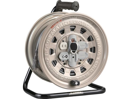 【お取り寄せ】ハタヤ サンタイガーリール 熱度検出器付吊りひも木管 単相100V20M GT-20S 吊りひも木管１００Ｖ 吊りひも木管 押しひろげる吊りひも 工事設備 御役目設備 手道具