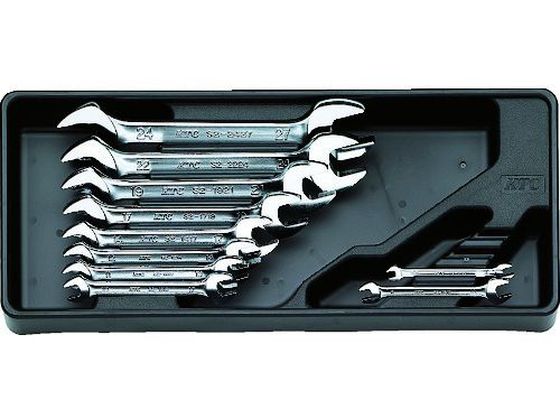 【お取り寄せ】KTC スパナセット[10本組] TS210 スパナ レンチ プーラー 作業用品 工具