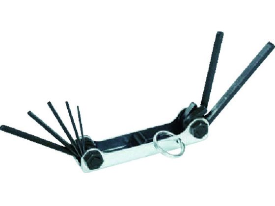 【お取り寄せ】WILLIAMS 高所用折りたたみ式六角棒スパナセット 7本組 MWS-47-TH 六角棒レンチ ドライバー 作業用品 工具|JET PRICE
