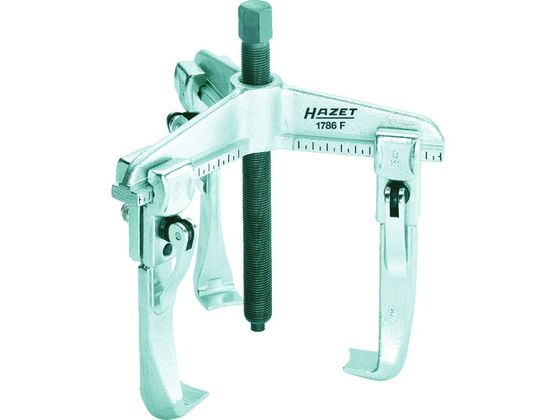 【お取り寄せ】HAZET クイッククランピングプーラー(3本爪・薄爪) 1786F-13 プーラー 引き抜き専用工具 レンチ スパナ 作業用品 工具
