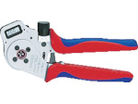【お取り寄せ】KNIPEX 9752-65DG デジタル圧着プライヤー 9752-65DG 圧着プライヤー プライヤー はさみ ペンチ 進め方装置 物の具