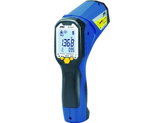 【お取り寄せ】A\u0026D レーザーマーカー付き赤外線放射温度計 AD-5634 AD5634 放射温度計 温度 湿度 計測器 計量器