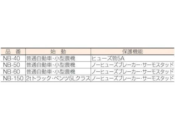 日動 急速充電器 スーパーブースター150 12V／24V 150A NB-150 DIY