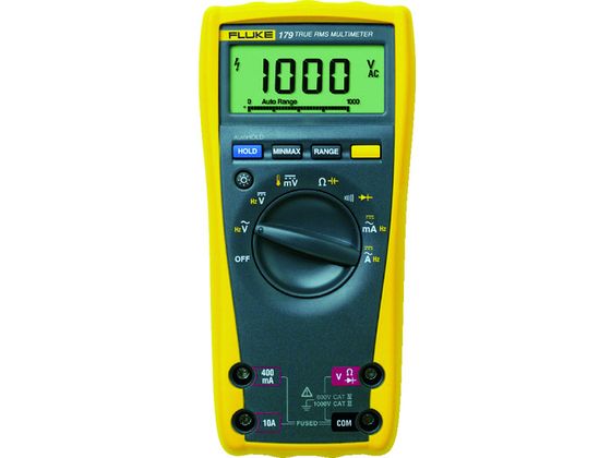 【お取り寄せ】FLUKE デジタル・マルチメーター(真の実効値・バックライト仕様) 179 デジタルマルチメーター テスター 電気計測機器 計測器 計量器|JET PRICE
