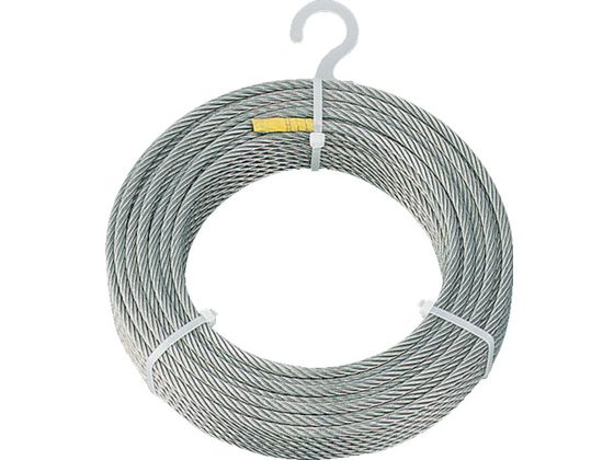【お取り寄せ】TRUSCO ステンレスワイヤロープ Φ8.0mm×20m CWS-8S20 チェーン ワイヤー 接合金物 土木 建築資材