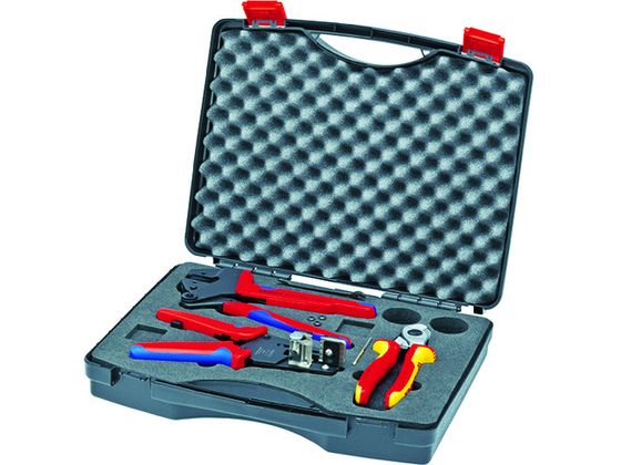 【お取り寄せ】KNIPEX 9791-01 太陽光発電用工具セット 3点 9791-01 電設資材 空調 作業用品 工具｜JET PRICE