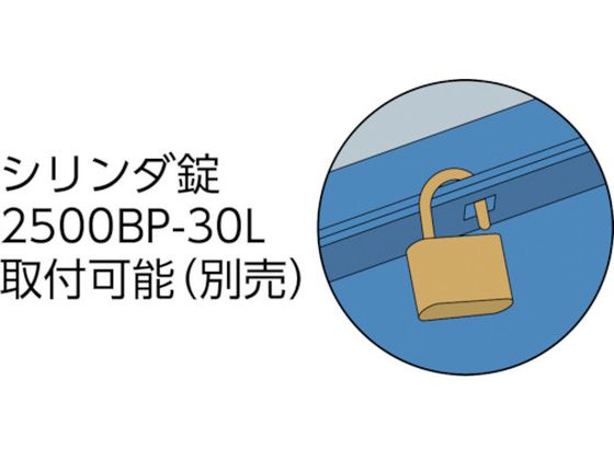 倉庫 TRUSCO 2段工具箱 350×160×260 ブルー ST-3500-B Www.tsujide.co.jp