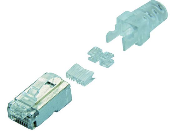 【お取り寄せ】コーニング Cat6 RJ45モジュラープラグ (100個入) VOL-RJ45PLG-6SL コンセント スイッチ プレート 電気材料 生産加工用品 作業用品 工具