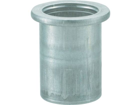 【お取り寄せ】TRUSCO クリンプナット平頭アルミ 板厚2.5 M4×0.7 1000個入 TBN-4M25A-C 釘 ねじ ボルト 素材 作業用品 工具|JET PRICE