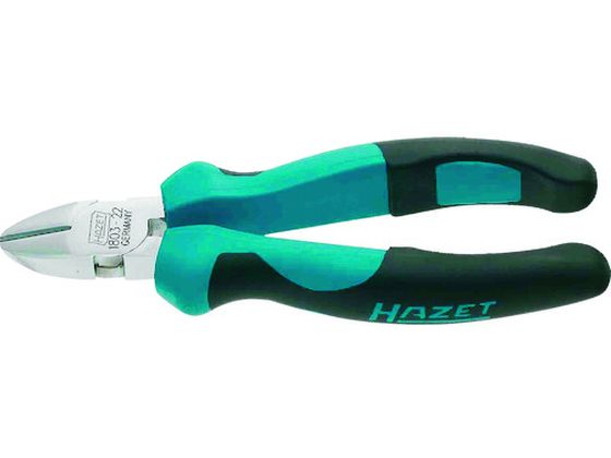 【お取り寄せ】HAZET ニッパメッキ仕上げ(エルゴノミクスハンドル) 1803-22 ニッパ ペンチ プライヤー 作業用品 工具