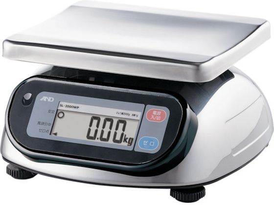 【お取り寄せ】A&D 防塵・防水デジタルはかり ウォーターボーイ 0.02kg／30kg はかり 測定 計測 作業