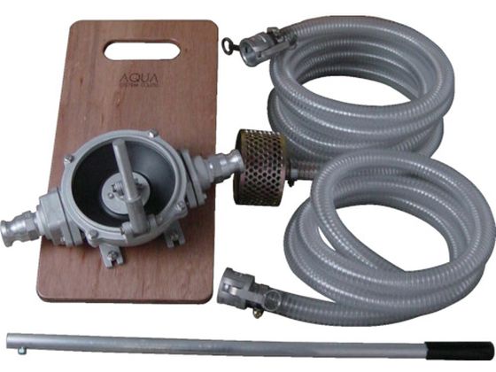 【お取り寄せ】アクアシステム ハンドダイヤフラムポンプ 非常用セット KT-HDOS-40ALB ポンプ 送風機 電熱機器 小型加工機械 電熱器具 作業用品 工具|JET PRICE