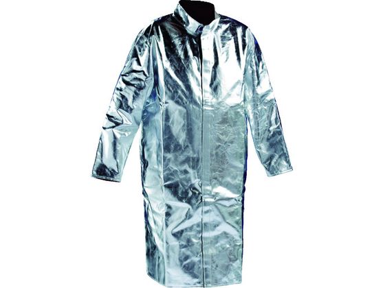 【お取り寄せ】JUTEC 耐熱保護服 コート Lサイズ HSM120KA-1-52 防護服 保護服 特殊服 作業服 安全保護具 作業