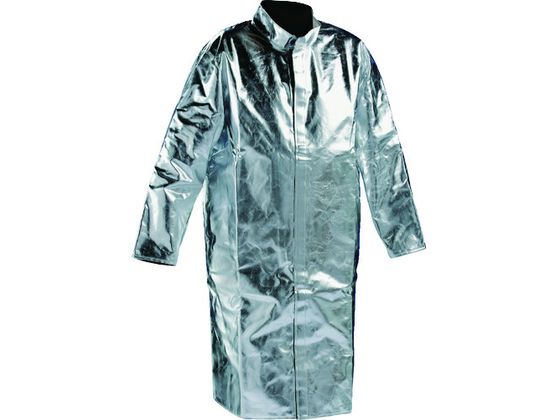 【お取り寄せ】JUTEC 耐熱保護服 コート XLサイズ HSM120KA-2-56 防護服 保護服 特殊服 作業服 安全保護具 作業