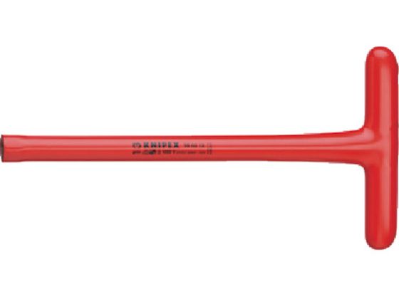 【お取り寄せ】KNIPEX 絶縁1000VT型ナットドライバー 17mm ロング 9805-17 T型レンチ フレックスレンチ レンチ スパナ プーラー 作業用品 工具