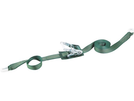 【お取り寄せ】TRUSCO 強力型ベルト荷締機 SUS金具 38mm幅 600kg アイ ベルト荷締機 物流 作業