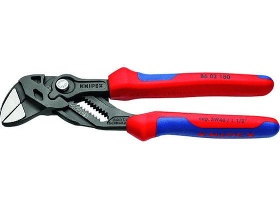 【お取り寄せ】KNIPEX プライヤーレンチ 8602-180 スパナ プーラー レンチ 作業用品 工具
