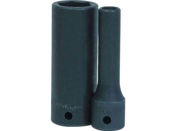【お取り寄せ】WILLIAMS 1／2ドライブ ショートソケット 6角 34mm インパクト JHW4M-634 ソケット ソケットレンチ 作業用品 工具