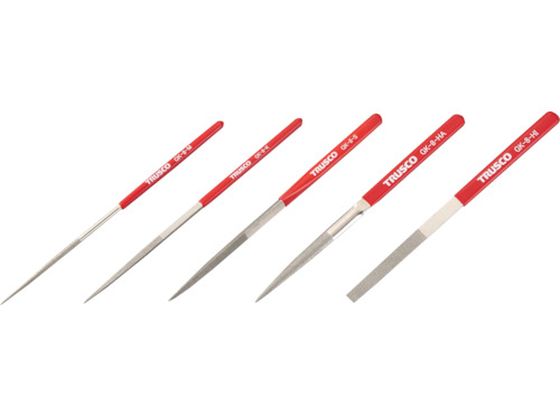 【お取り寄せ】TRUSCO ダイヤモンドヤスリ 鉄工用 8本組 セット GK-8-SET ダイヤモンドヤスリ 研削研磨用品 作業用品 工具