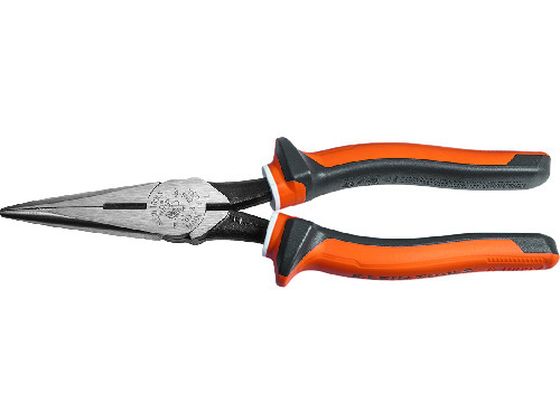 【お取り寄せ】KLEIN 絶縁ロングノーズプライヤー 220mm 203-8-EINS プライヤー ペンチ ニッパ 作業用品 工具