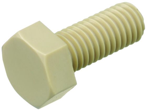 【お取り寄せ】TRUSCO ポリフェニレンサルファイド 六角ボルト M6×30 50本入 BPPS-BTM6X30 ボルト ねじ 釘 素材 作業用品 工具