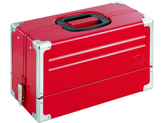 【お取り寄せ】TONE ツールケース(メタル) V形3段式 433&times;220&times;240mm BX331 ツールボックス ツールバック 保管 作業｜JET PRICE