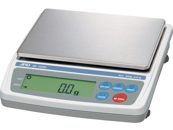【お取り寄せ】A&D パーソナル電子天びん0.1g／1200g EK1200I はかり 測定 計測 作業