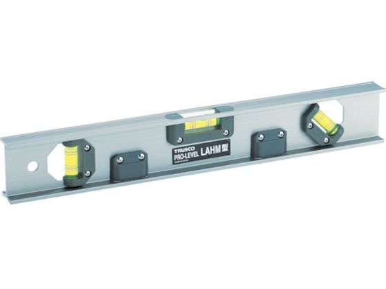【お取り寄せ】TRUSCO アルミレベル マグネット付 750mm LAHM-750 水平器 レベル 測量用品 工事用品 作業用品 工具