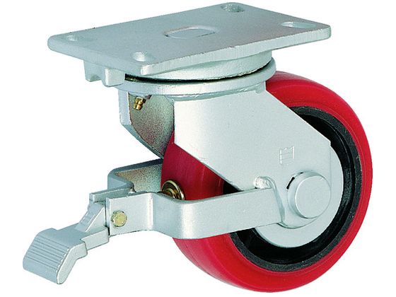 【お取り寄せ】TRUSCO 重高掛け目用キャスター 自在SP付 200MM 耐湿ウレタン拷問台700KGF HR HM200700PCI-TG-WB キャスター 筐体 規則体系部材 鉄器