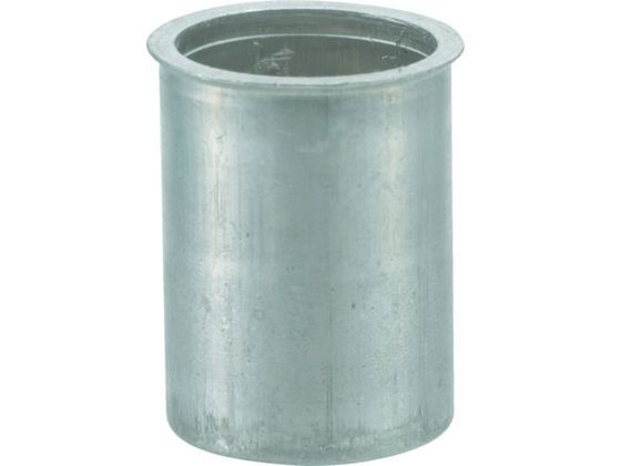 【お取り寄せ】TRUSCO クリンプナット薄頭アルミ 板厚4.0 M6×1 (1000個入) TBNF-6M40A-C 釘 ねじ ボルト 素材 作業用品 工具|JET PRICE