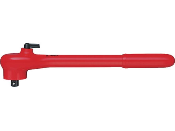 【お取り寄せ】KNIPEX 9841 (1／2SQ)絶縁ラチェットハンドル 1000V 9841 レンチ スパナ 絶縁 防爆 絶縁工具 作業用品 工具