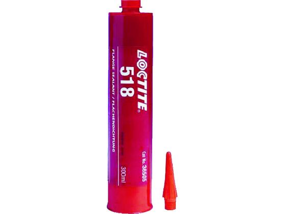 【お取り寄せ】ロックタイト アルミフランジシール剤 518 300ml 518-300 液状ガスケット 接着剤 補修材 潤滑 接着 補修 溶接｜JET PRICE