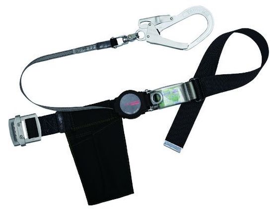 【お取り寄せ】ツヨロン ワンハンドリトラ 軽量回転フック型 黒 M 墜落制止用器具 安全保護具 作業|JET PRICE