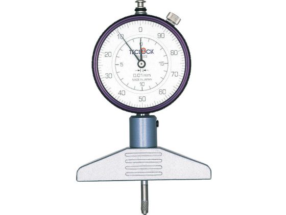 【お取り寄せ】テクロック ダイヤルデプスゲージ 測定範囲0~20mm DM-223｜JET PRICE 14,554円