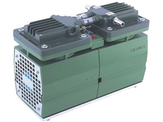 【お取り寄せ】ULVAC 単相100V ダイアフラム型ドライ真空ポンプ 全幅162mm DA-120S 真空ポンプ 加圧ポンプ ポンプ 加圧 減圧装置類 実験室用備品