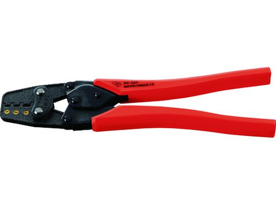 【お取り寄せ】エビ 絶縁被覆付閉端接続子用圧着工具 使用範囲CE1・2・5 AK25A 圧着工具 空調 電設資材 作業用品 工具｜JET PRICE