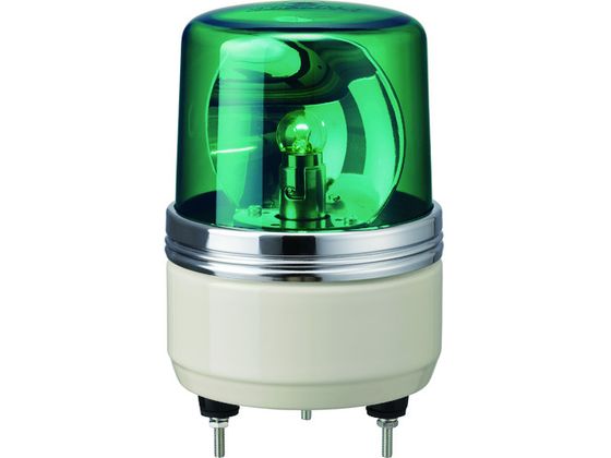 【お取り寄せ】パトライト SKH-EA型 小型回転灯 Φ100 色:緑 SKH-12EA-G 表示灯 電気 電子部品 生産加工用品 作業用品 工具