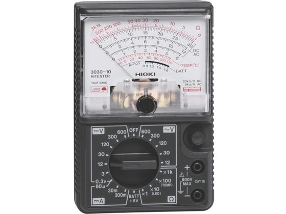 【お取り寄せ】HIOKI ハイテスタ 3030-10 3030-10 デジタルマルチメーター テスター 電気計測機器 計測器 計量器
