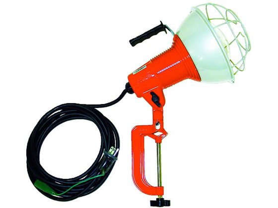 【お取り寄せ】ハタヤ 防雨型作業灯 リフレクターランプ500W 100V接地付5m バイス付 RG-505K 投光器 作業灯 照明用品 工事用品 作業用品 工具
