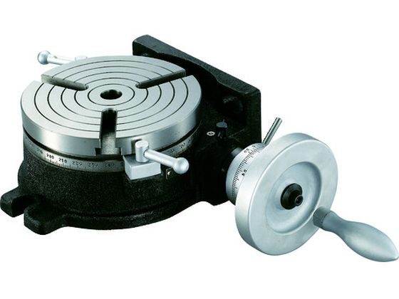 【お取り寄せ】TRUSCO ロータリーテーブル外径152mm HV-6 ツーリング 切削工具 作業用品 工具