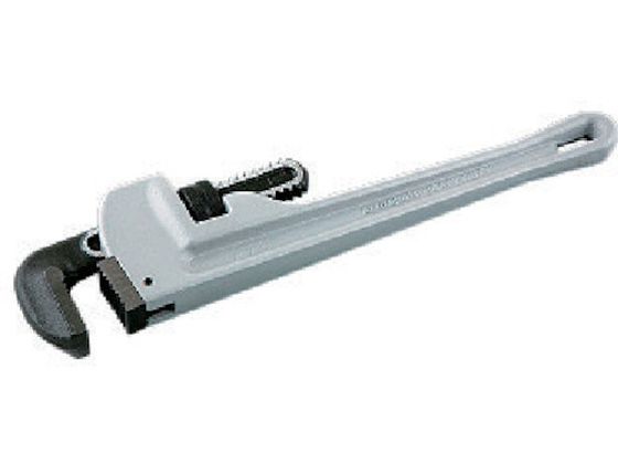 【お取り寄せ】KTC アルミ合金製パイプレンチ450mm APWA-450 空調配管工具 水道 空調配管用工具 作業用品 工具｜JET PRICE