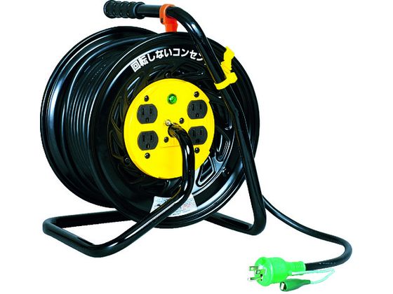 【お取り寄せ】日動 電工ドラム マジックリール 100V 3芯 30m アース付 Z-E34 コードリール１００Ｖ コードリール 延長コード 工事用品 作業用品 工具