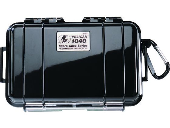 【お取り寄せ】PELICAN 1040 黒×黒 149×103×54 1040BKBK 整理 保管 作業