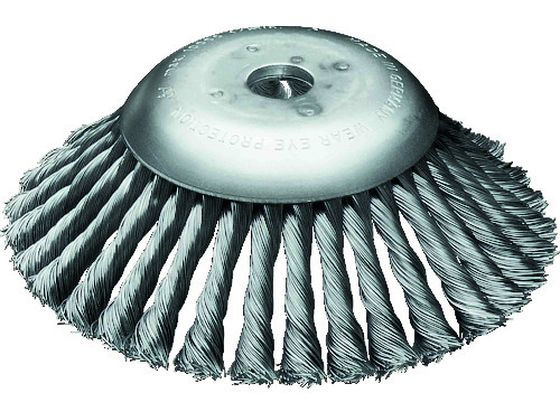 【お取り寄せ】LESSMANN 刈払機専用毛はらい Φ170 スチール写真 線径0.5 475251JP 刈払機 農作機械類 持っていく 農作原材料 園芸設備 御役目設備 手道具
