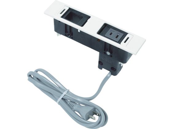 【お取り寄せ】スガツネ工業 (210020486)DML-PB-WTデスクトップマルチタップ 電源タップ ＯＡタップ関連品 ＯＡタップ 配線パーツ 家電