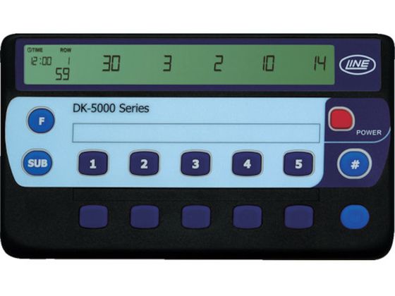【お取り寄せ】ライン精機 電子数取器 10連式 DK-5010B 数取器 計測 作業