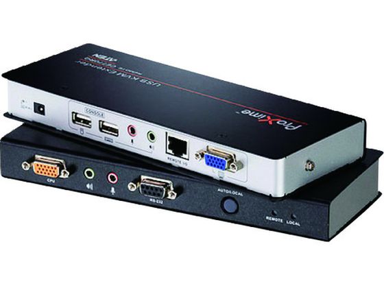 【お取り寄せ】ATEN KVMエクステンダー USB／オーディオ／RS-232対応 CE770 切替機 分配器 ＰＣ周辺機器 パソコン 家電 81,329円