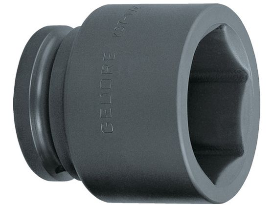 【お取り寄せ】GEDORE インパクト用ソケット(6角) 1・1／2 K37 90mm 6329100 ソケット ソケットレンチ 作業用品 工具