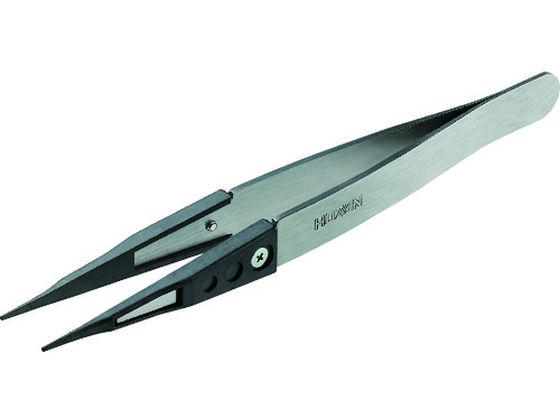 【お取り寄せ】HOZAN ESDセラミックピンセット P-646-D ピンセット はんだ 静電気対策用品 生産加工用品 作業用品 工具